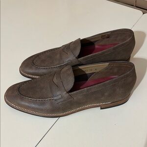 Grenson Men’s Brown Leather Penny Loafers size 12